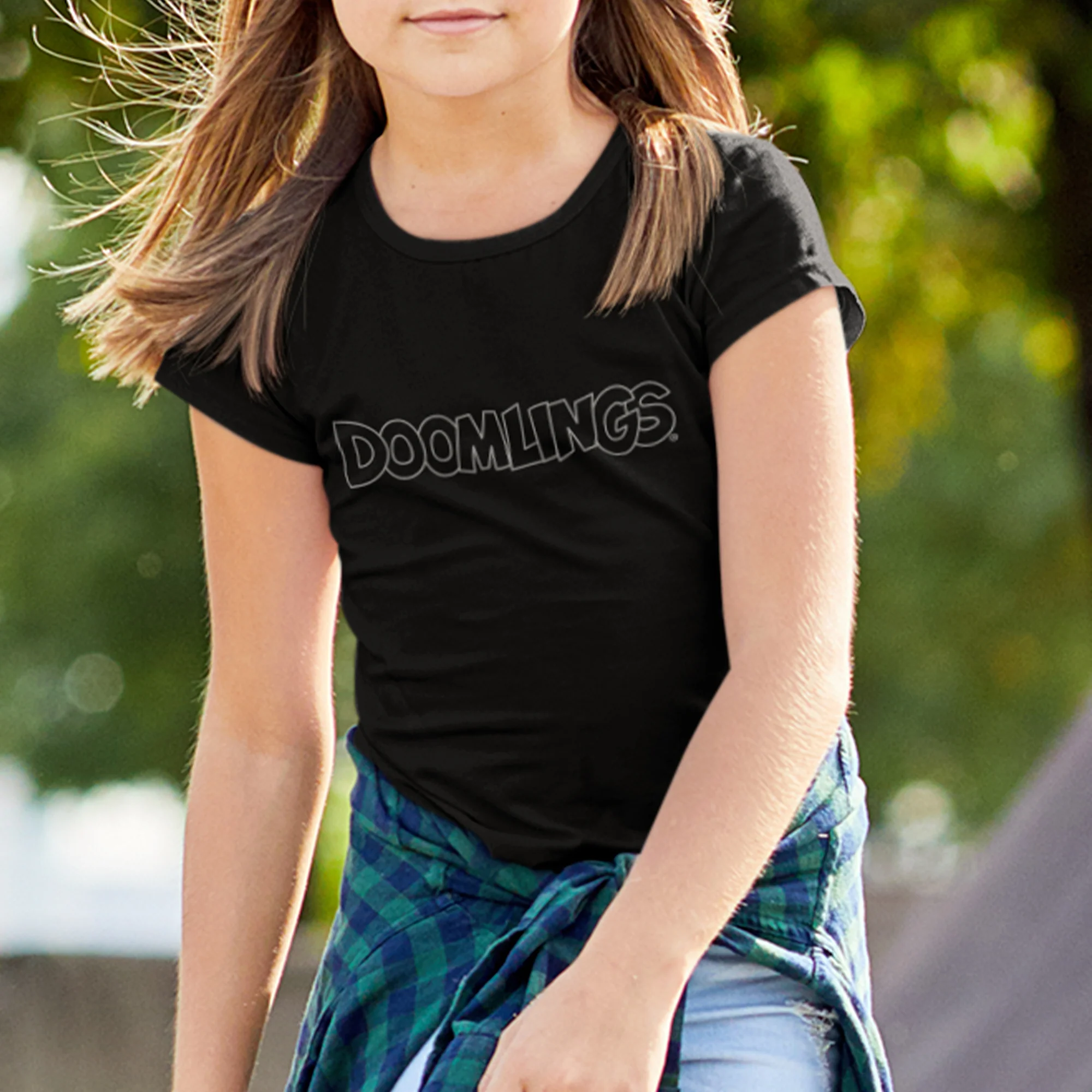 Black Logo Kids Tee - Image 2