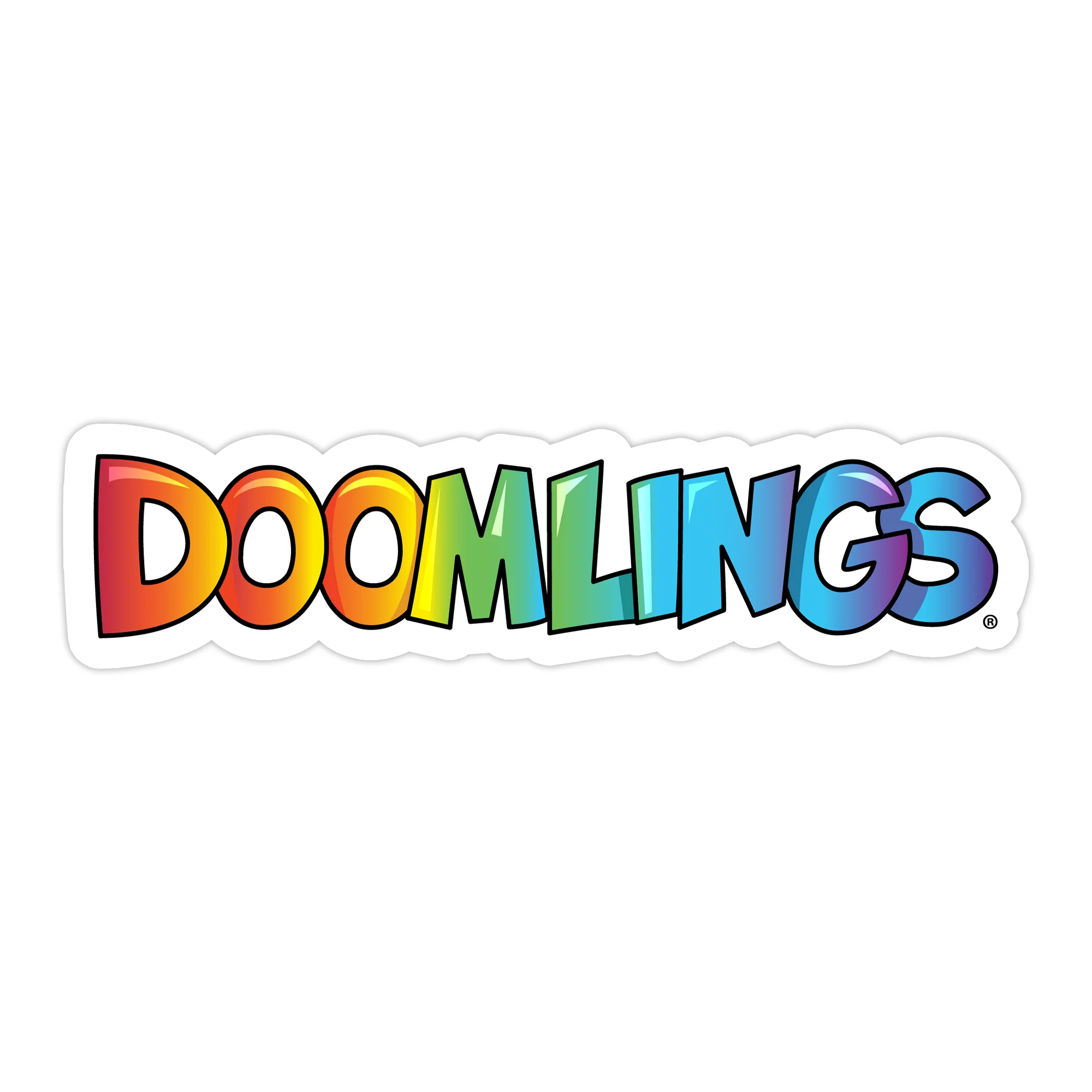 Doomlings Logo Sticker