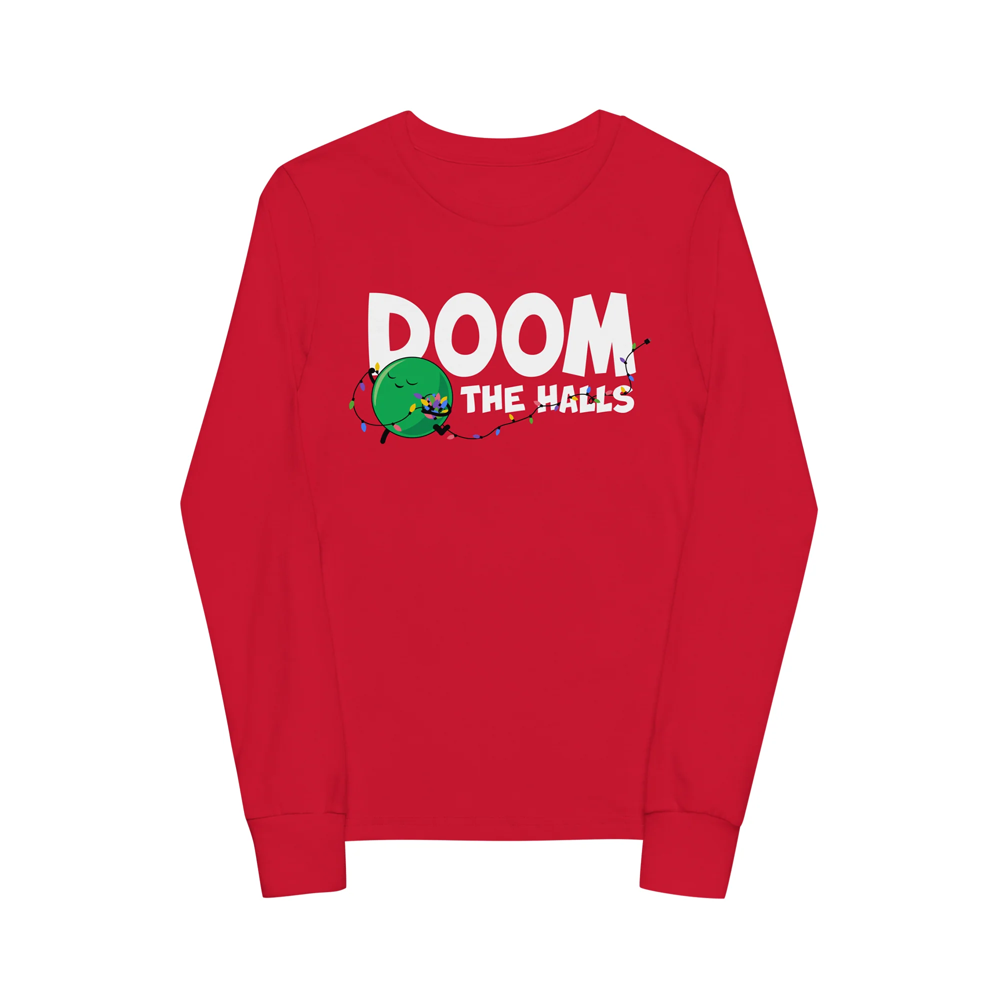 Doom The Halls Kids Long Sleeve Tee
