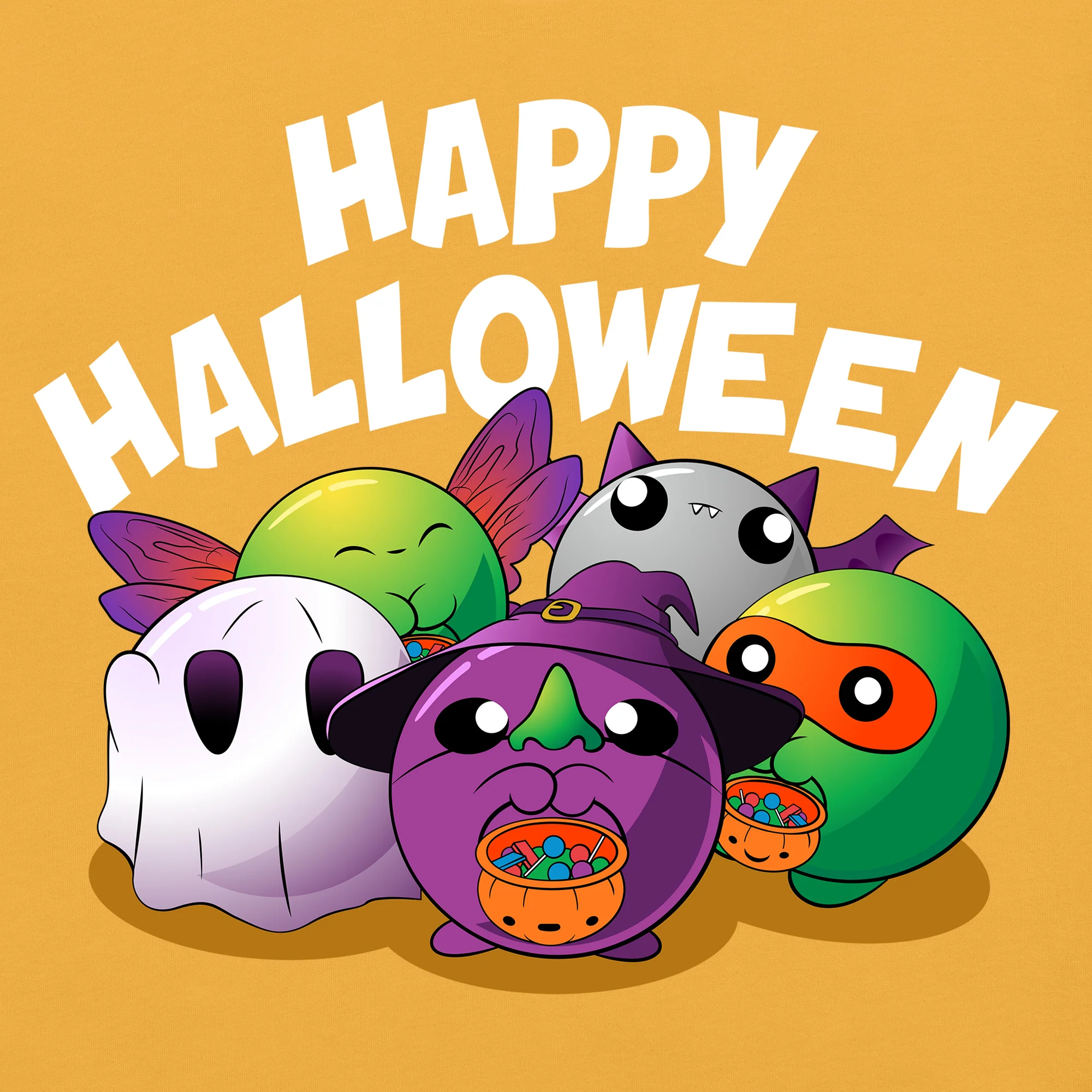 Happy Halloween Kids Tee - Image 3