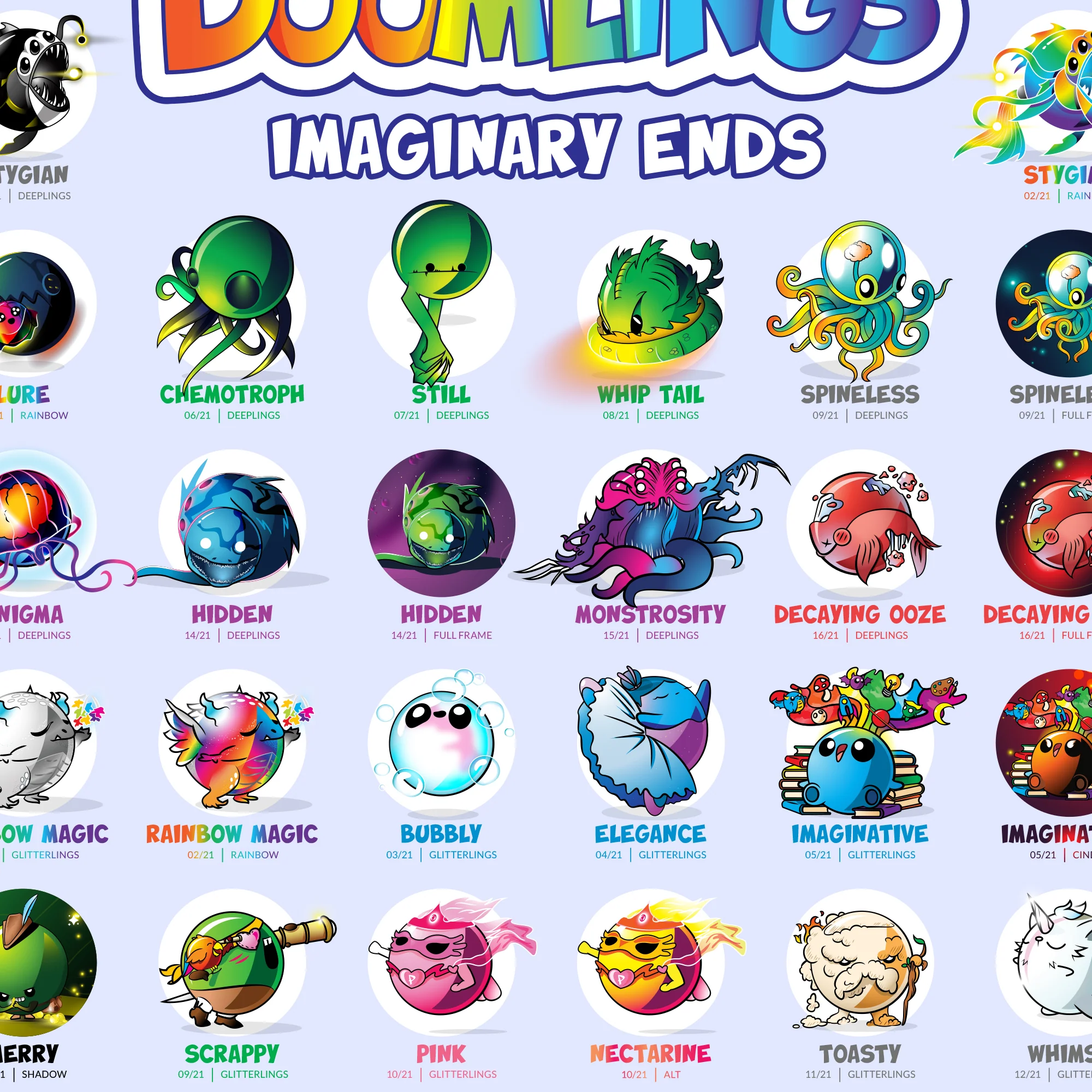 Imaginary Ends Collection Poster - Image 2