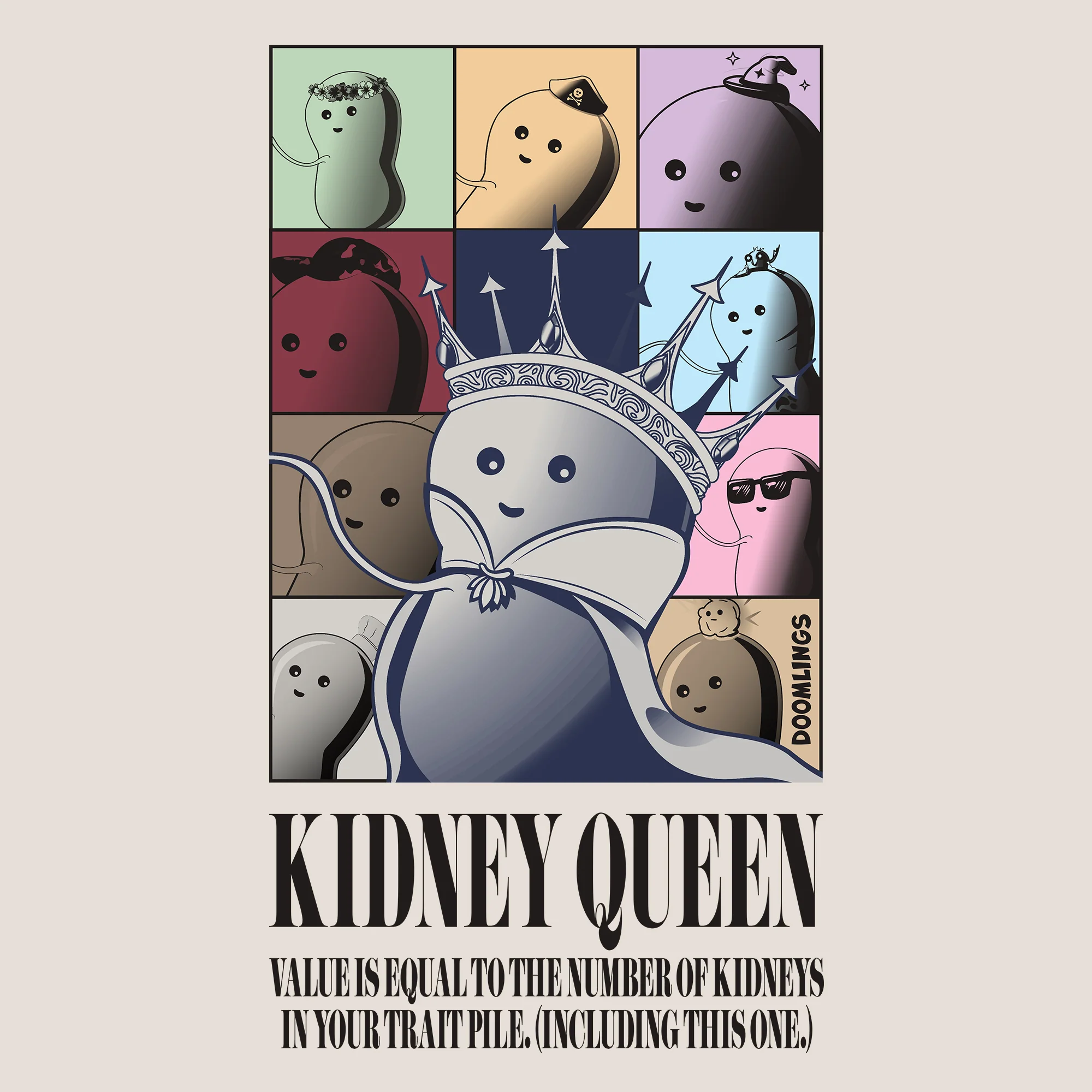 Kidney Queen Kids Tee - Image 3