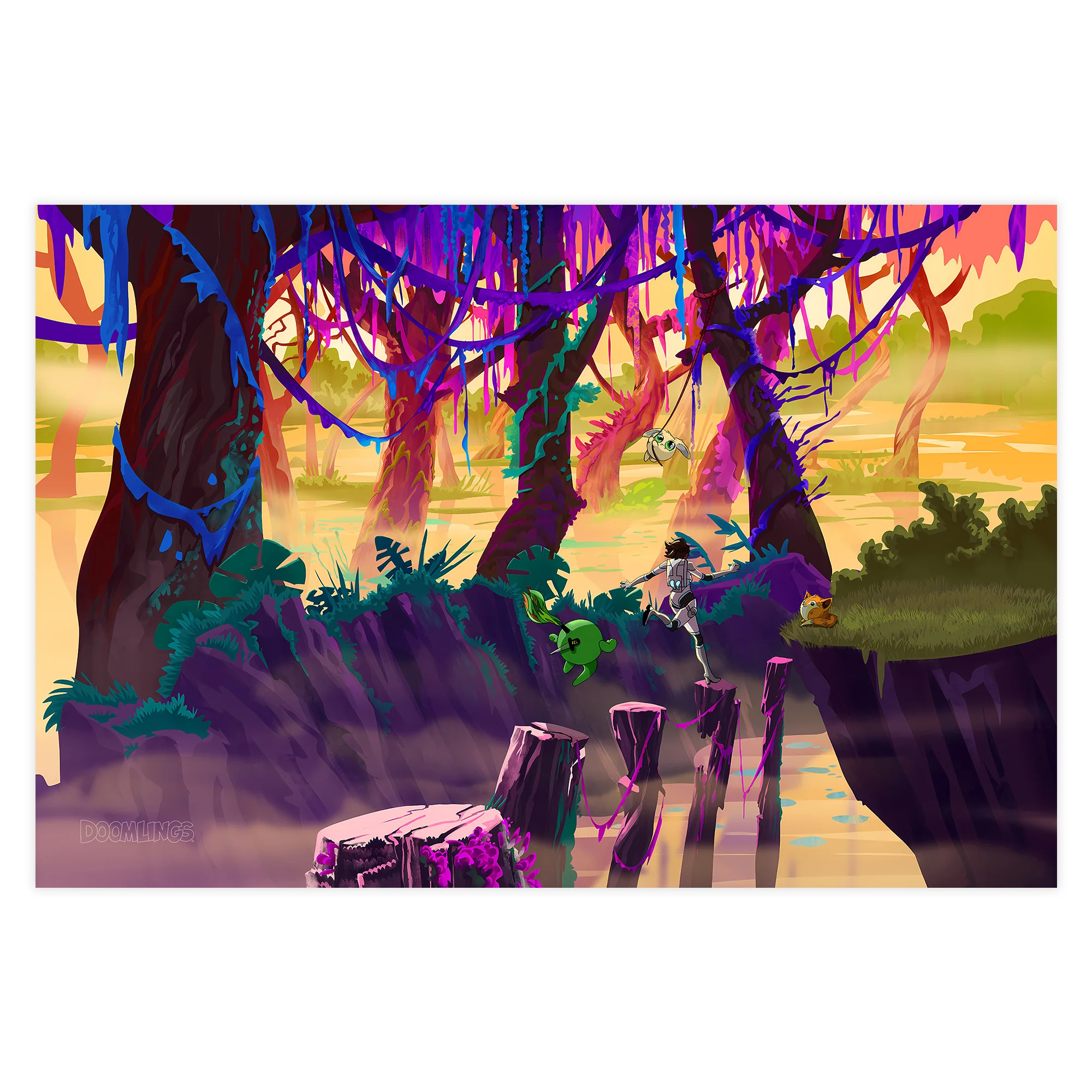 Captain Marin's Journey: Jungles of Enderas Poster