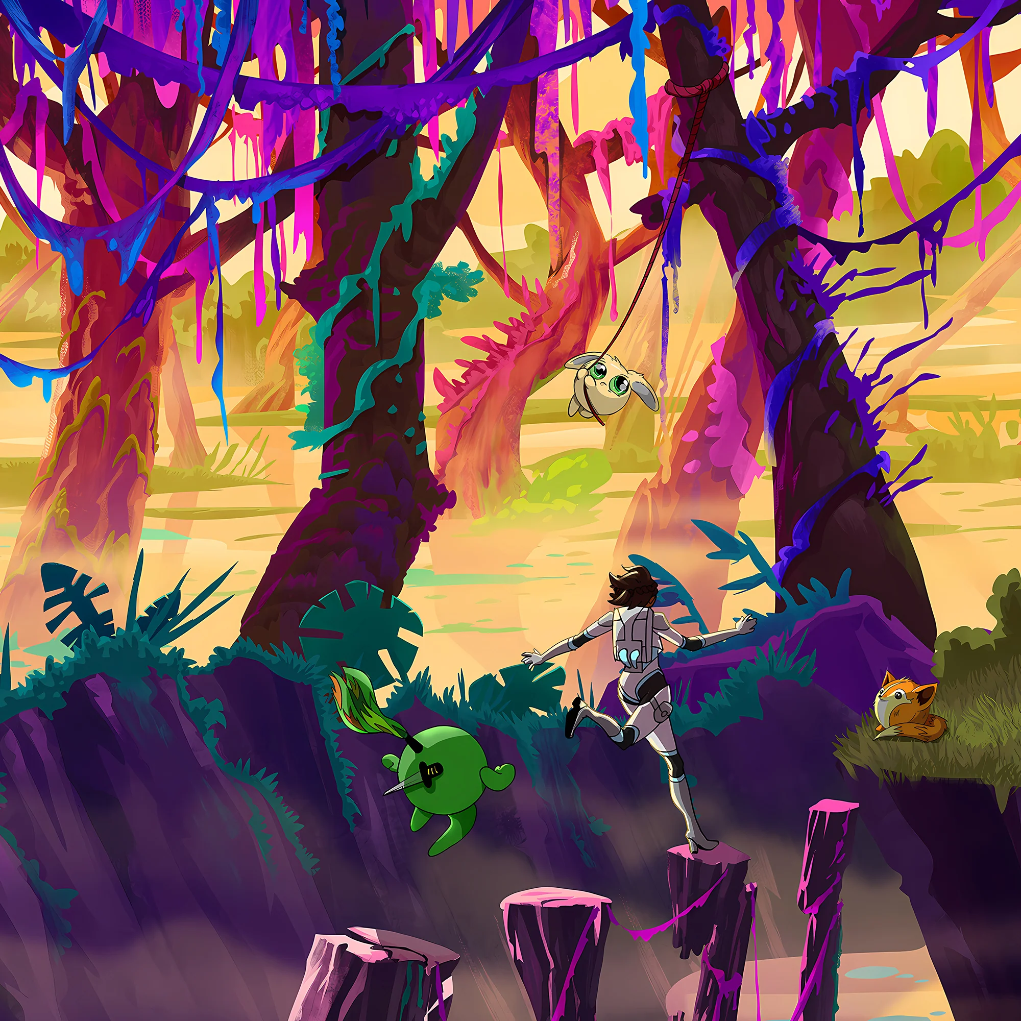 Captain Marin's Journey: Jungles of Enderas Poster - Image 2