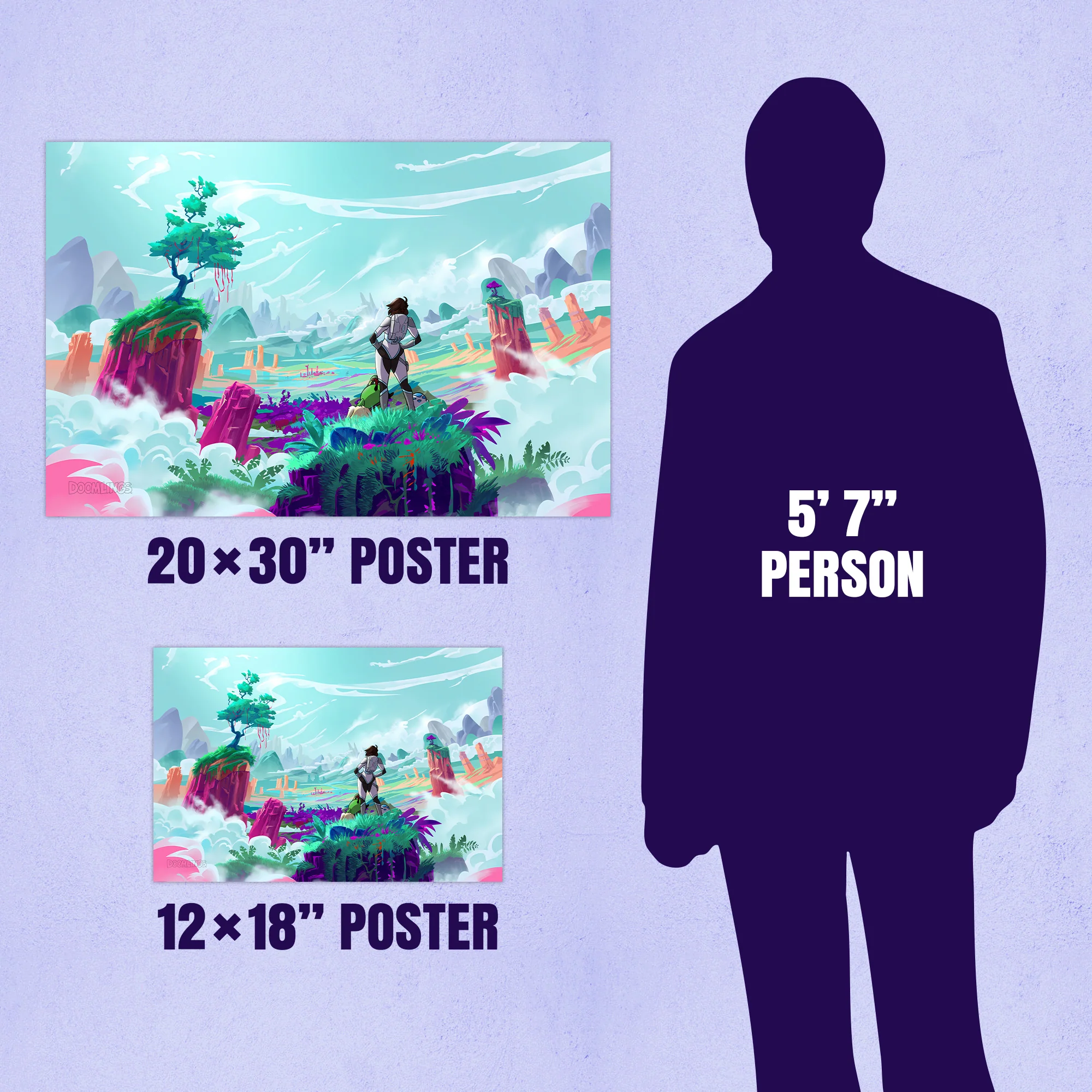 Captain Marin's Journey: Overlush Poster - Image 3