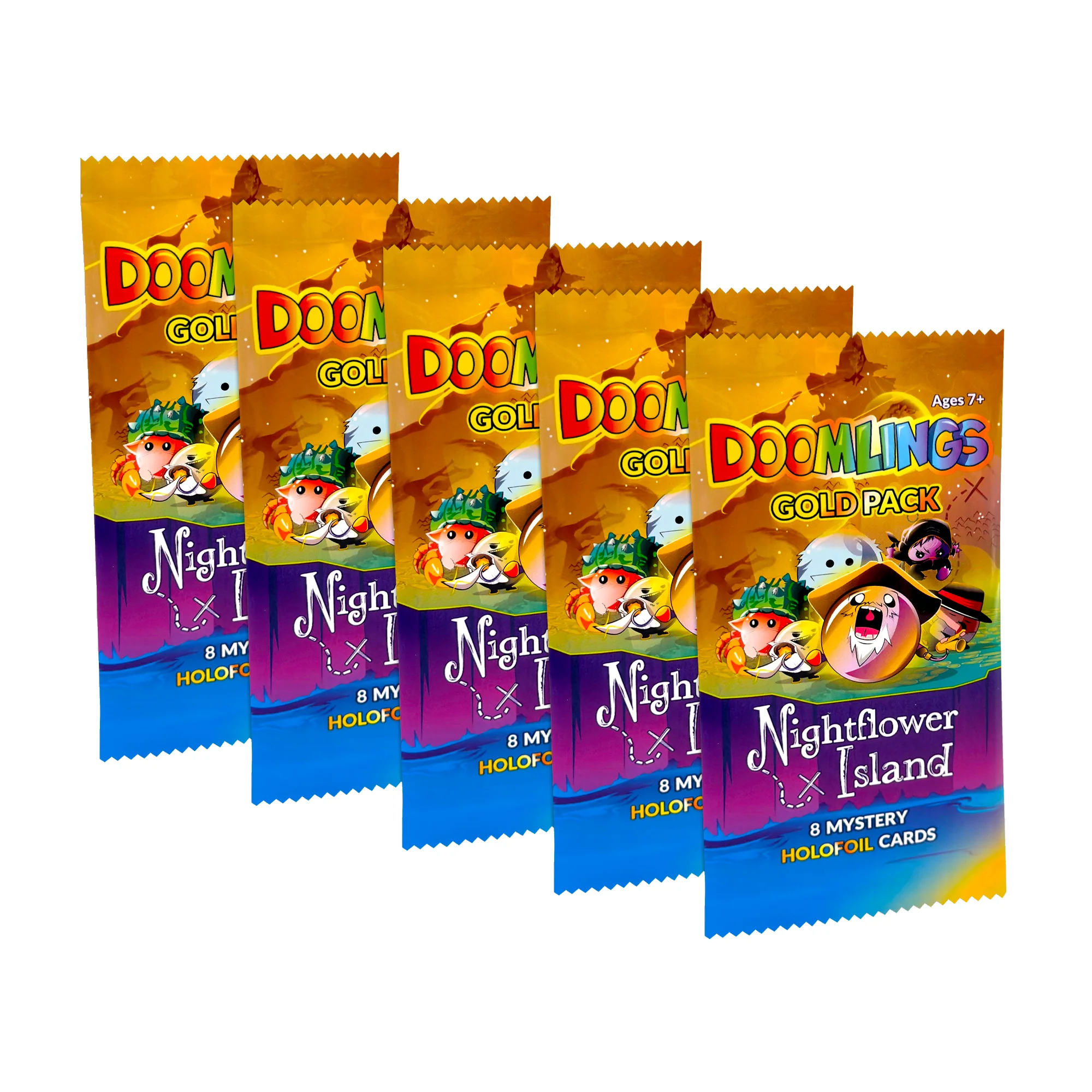 Nightflower Island Gold Pack (5-Pack)