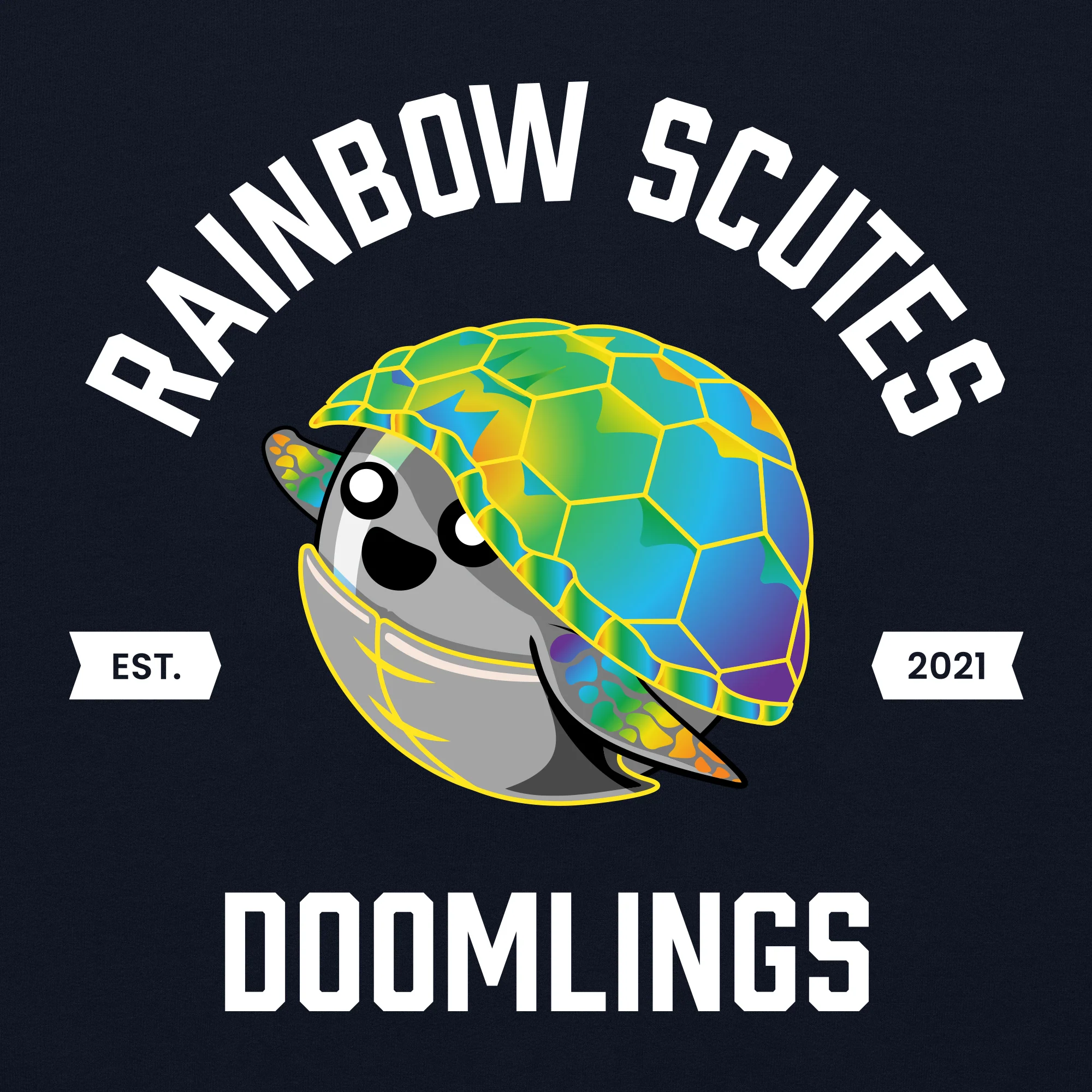 Rainbow Scutes Kids Tee - Image 3
