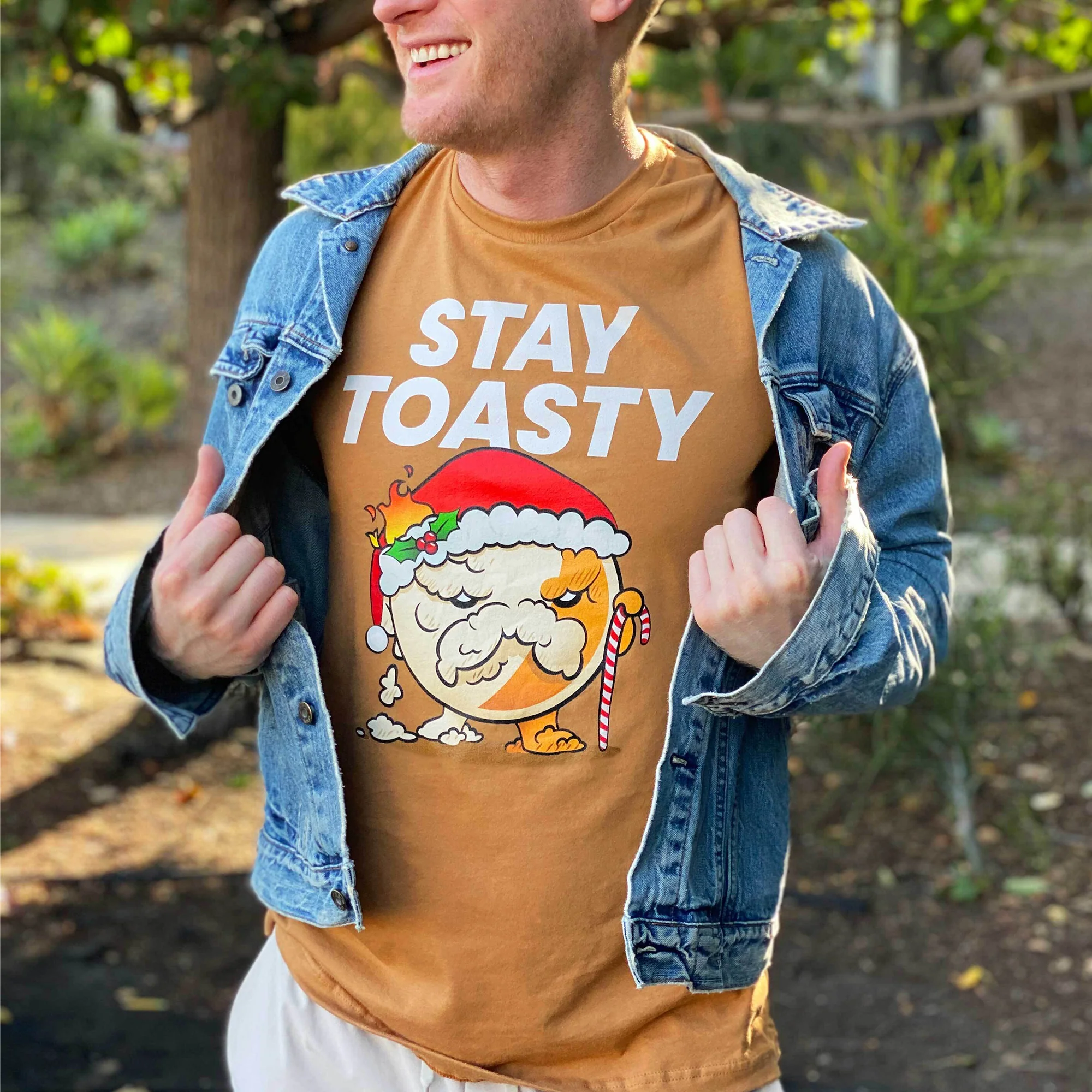 Stay Toasty Adult Unisex Tee - Image 2