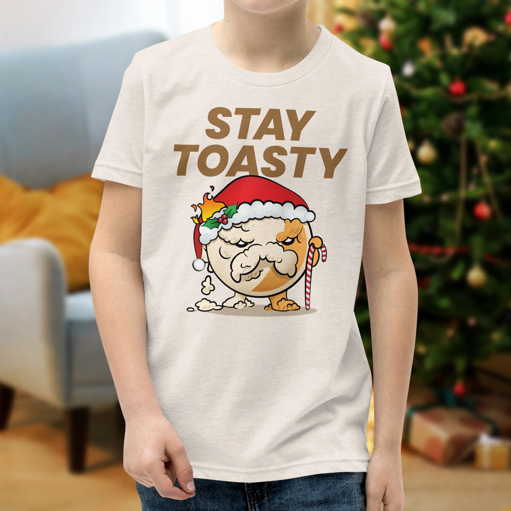 Stay Toasty Kids Tee - Image 2