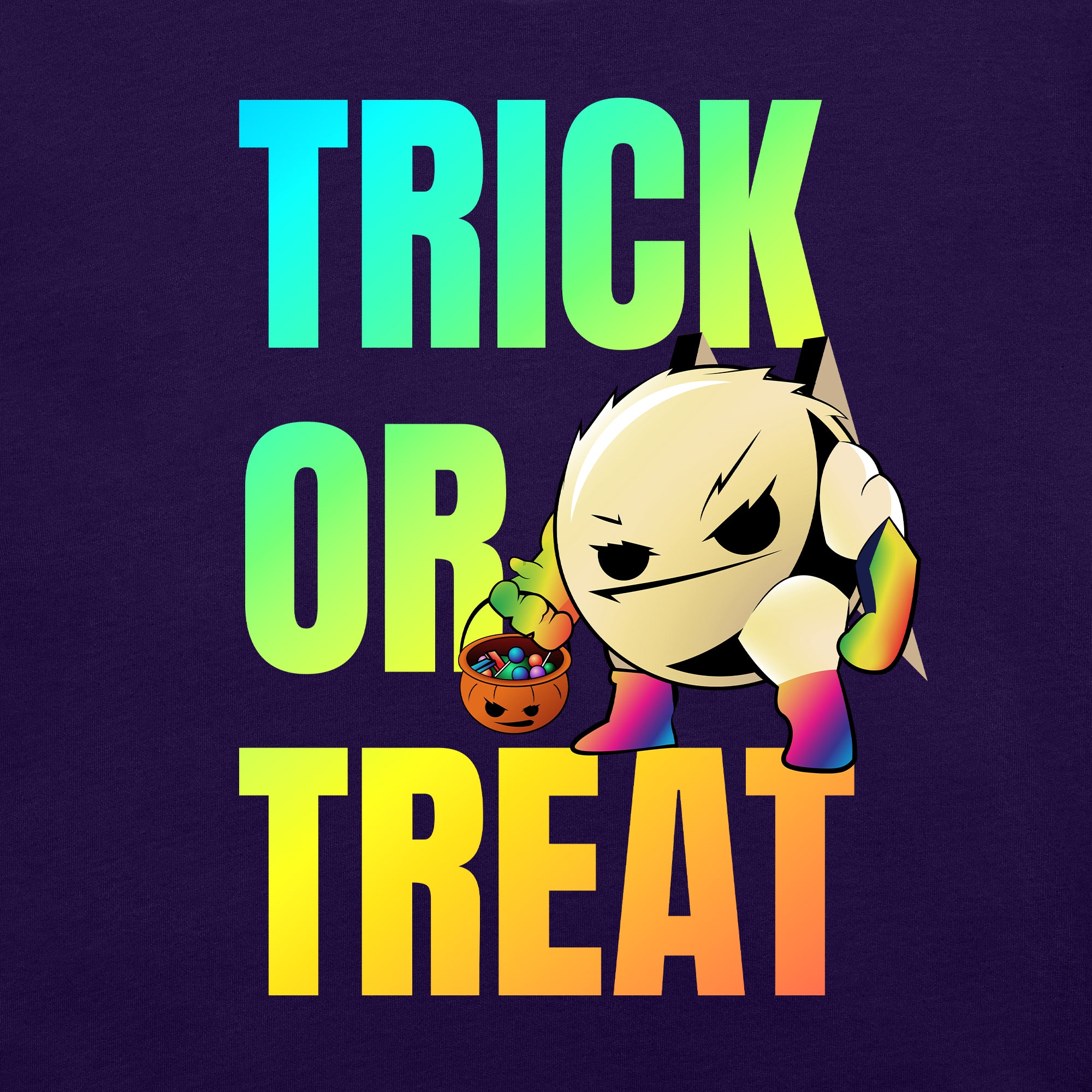 Trick or Treat Unisex Adult Tee - Image 3